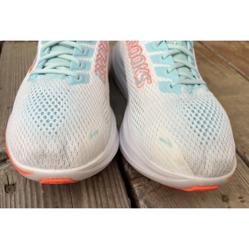 Brooks Hyperion 3 Women's 10.5 Running Shoes White/Pink Clay/Atomizer - Picture 5 of 16